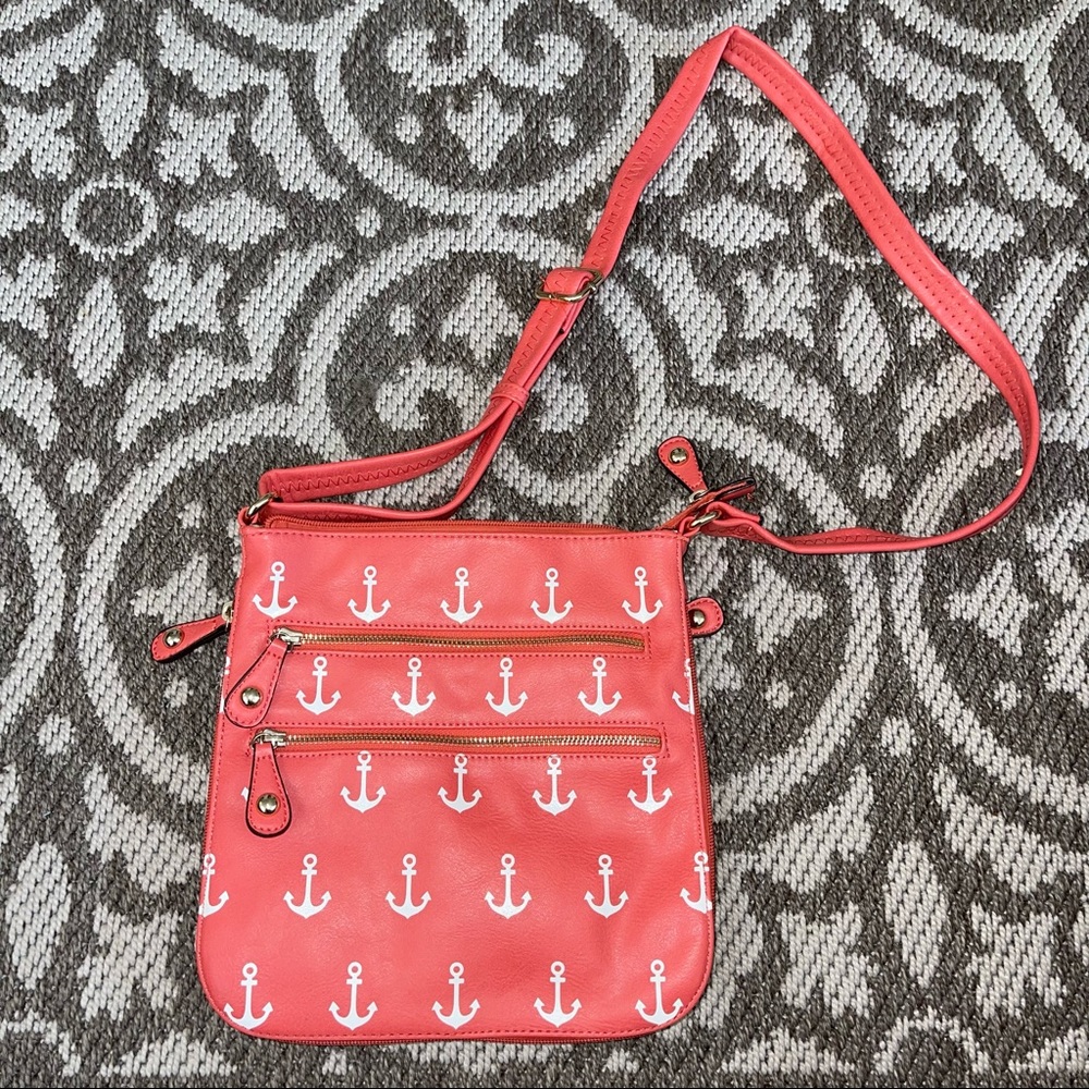 Anchor crossbody purse